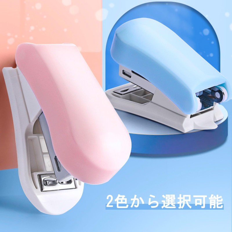 Mini Stapler, 35 Pieces, Lightweight and Portable, Includes 400 Extra