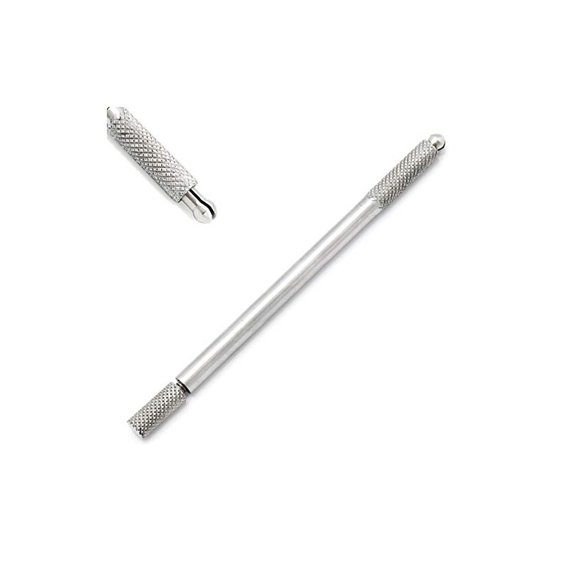 AAProTools Micro Blades Round Knurled Chuck Scalpel Handles Stainless Steel