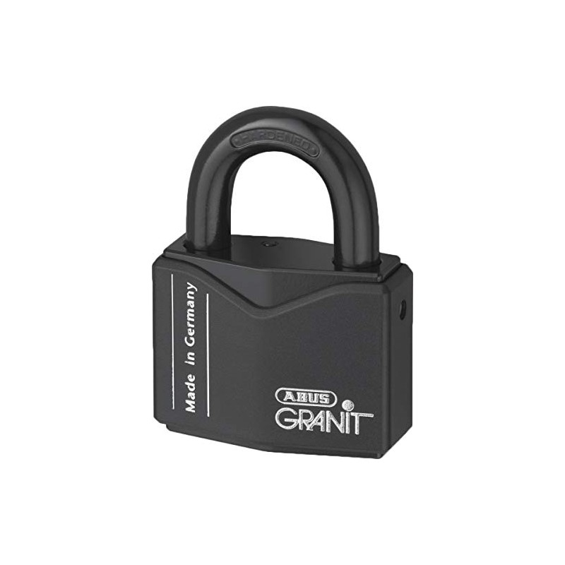 ABUS 00838 Granit Plus Hardened Steel Shackle Padlock