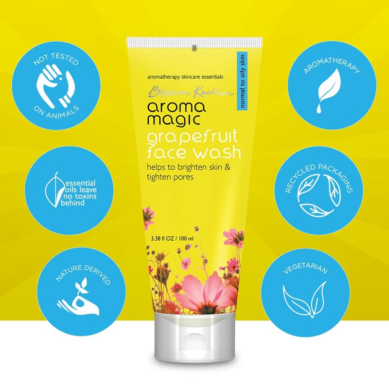 Aroma Magic Grapefruit Face Wash | Daily Cleanser for Normal