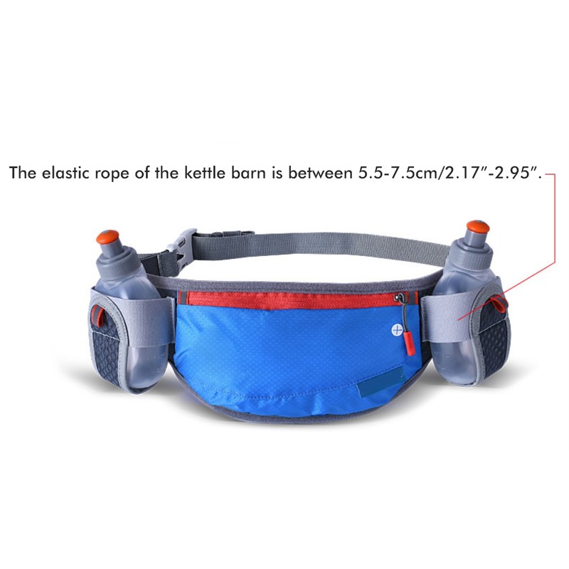 Reflective Hydration Running Belt Marathon Waist Pack Multifunctional Comfortable Running