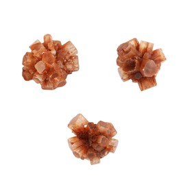 mookaitedecor Set of 3 Natural Aragonite Clusters Irregular Crystal Stones Minerals Stones Crystals Druze for Reiki Healing Home Office Feng Shui Decoration Meditation
