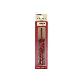Tulip - Tulip Etimo Red Softgrip (1.80mm) Crochet Hook - 1 Unit