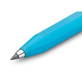 Kaweco FROSTED SPORT Clutch Pencil Light Blueberry 3.2 mm 5B I Exclusive Mechanical Pencil with 0.7 mm Lead Refill I Pencil 10.5 cm