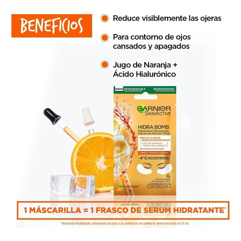 Parches Ojos Garnier Hidra