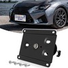 Front License Plate Holder No-Drill License Plate Bracket Mount Anti-Theft