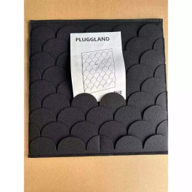 IKEA PLUGGLAND Memo Board Organize Notes Mail Photos Black 15 ¾ x 15 ¾" New