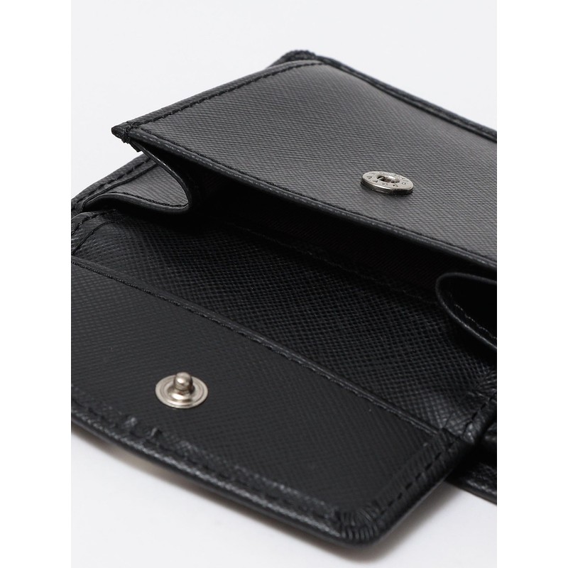 SHIPS 110030623 Men's Wallet SAFFIANO Leather Italian Leather Bifold Wallet,