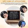 Resholder Magnetic Dry Erase Blackboard for Wall, 18" x 24"