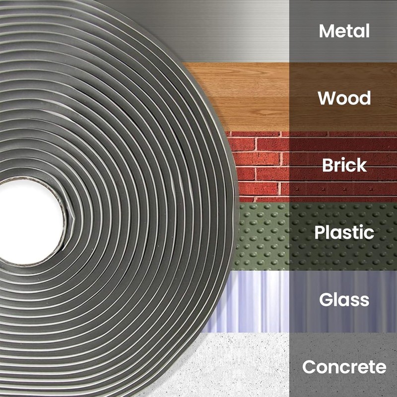 LLPT Butyl Tape 1/2 Inch x 33 Feet White 1