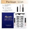 False Eyelashes Magnetic, 7 Pairs 10 Magnetic Eyelashes Natural Look