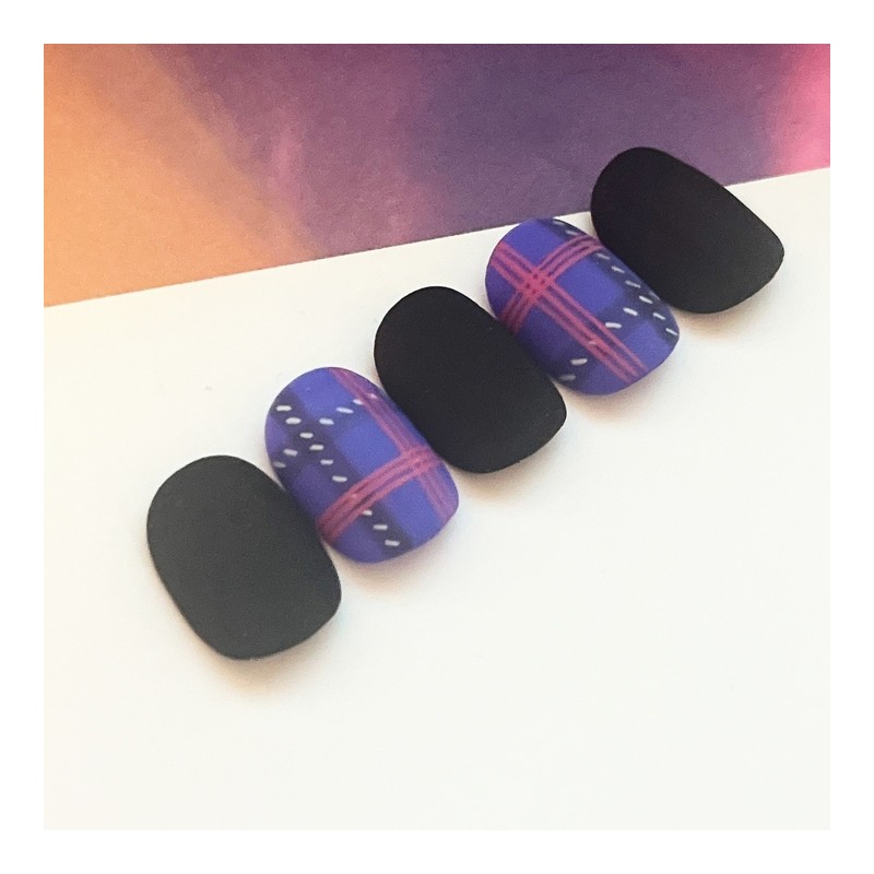 Twilight Check⿻ᐝ - Short Oval / 트와일라잇체크⿻ᐝ - 숏오벌