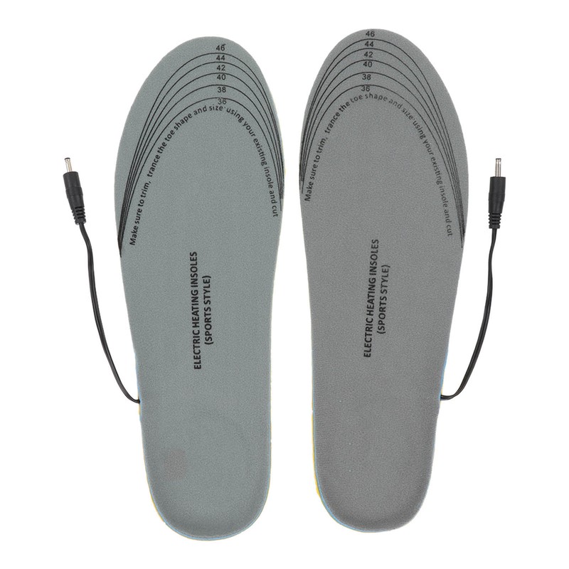 Heated Insoles USB Rechargeable Eletric Foot Warmer for Outdoor Hunting