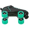 Pacer GTX 500 Performance Speed Roller Skates Black/Teal Size M5/W6