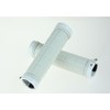 MTB trekking bike handlebar grips, screw-on grip/handle 808, White