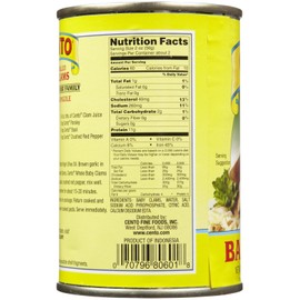 Cento Whole Baby Clams, 10 oz