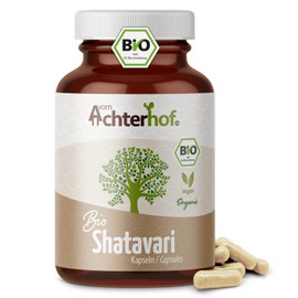 Shatavari Capsules Organic | 160 Capsules | 500 mg per Capsule | Laboratory Tested | Ayurveda for Women | Vegan