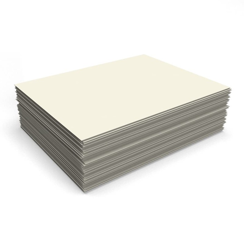 8 1/2 x 11 Cardstock - Natural (50 Qty.)