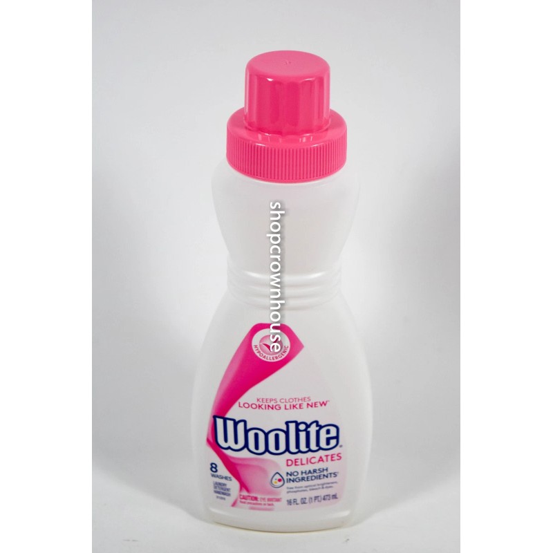 2 bottles Woolite Delicates 16 fl oz Hypoallergenic Laundry Detergent
