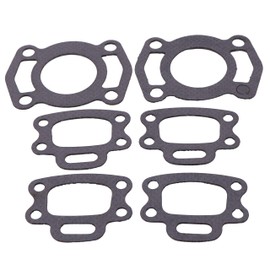 DVPARTS Exhaust Manifold Gasket and Head Pipe Gasket Kit 420850638 420950253 Compatible with SeaDoo GS GTI SPX Challenger 720 Speedster SK Sportster L
