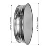 4” Inch Duct End Cap - Galvanized Steel Round Vent