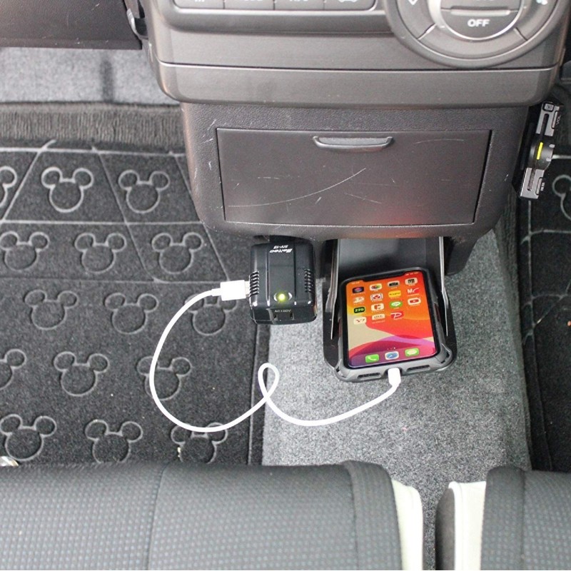 Meltec SIV-15 Car Inverter, 2-Way (USB & Outlet), 12 V,