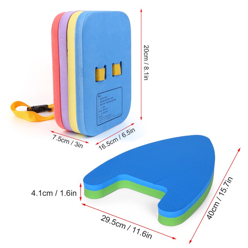 Swimming Back Float and Kickboard Set for Kids Swimming Bubble