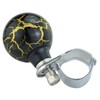 Lunsom Ball Steering Wheel Knob Marbling Round Suicide Spinner Turning
