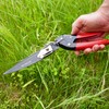 Kings County Tools Grass Trimming Shears | 5-1/4” Steel Blades