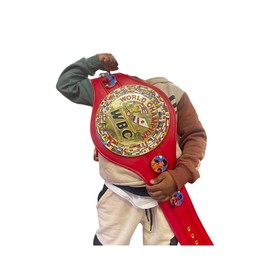 WBC Red Championship Boxing Belt 3D Replica Adult Titles
