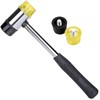 30MM Dual Head Nylon Rubber Hammer Jewelers Metal Mallet