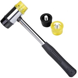 30MM Dual Head Nylon Rubber Hammer Jewelers Metal Mallet