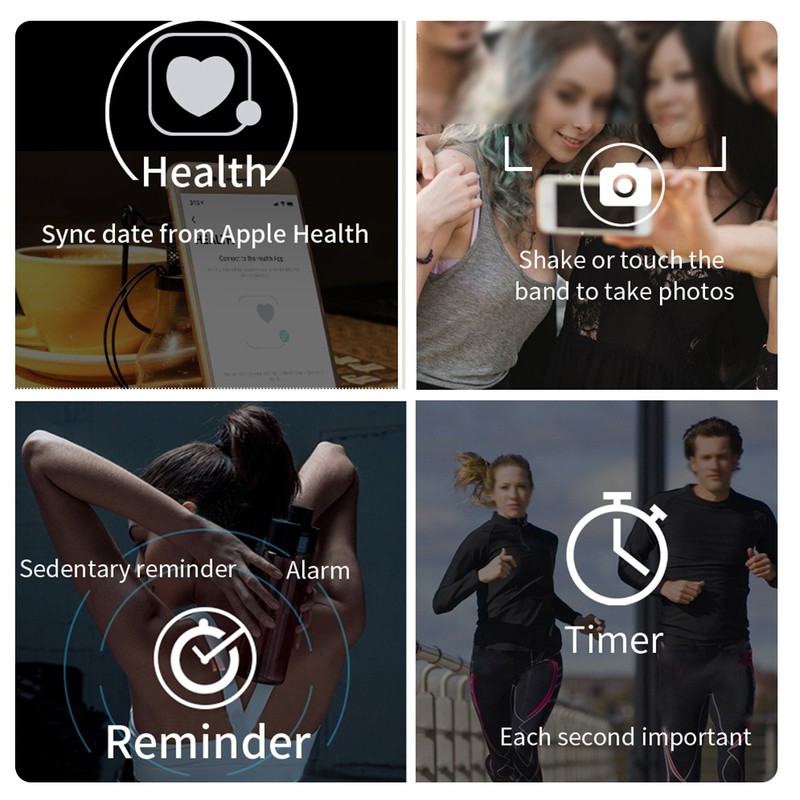 LD5 Portable Bluetooth Smartwatch Heart Rate Monitoring Handfree One Click