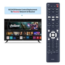 RC014CR Replacement Remote Control for Marantz Audio Video Receiver System Player, Compatible With M-CR612 Mcr612