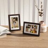 RICHFOCUS 4x6 Picture Frame, Natural Solid Walnut Wood Picture Frame