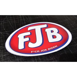 Unbranded FJB Retro Gas Style Decal  Great high quality multi color design  You get one  d
