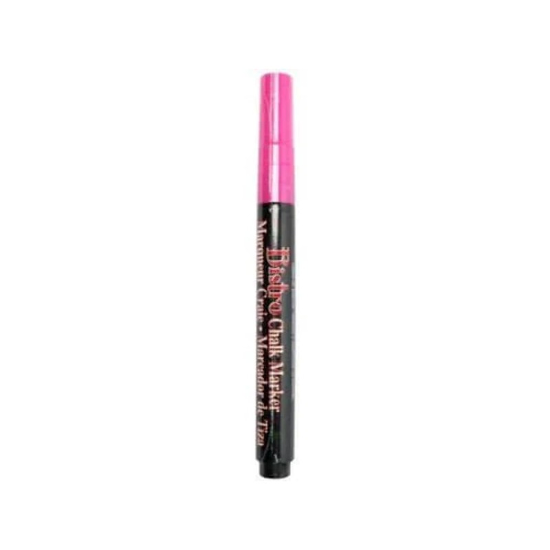 UCHIDA 482-S-F9 Fluorescent Pink Bistro Chalk Marker Fine Pt