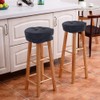 Big Hippo Bar Stool Cushion,Thicken Memory Foam Round Bar Stool