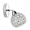 Crystal Wall Sconces Modern Wall Lamp G9 LED Round Bedroom