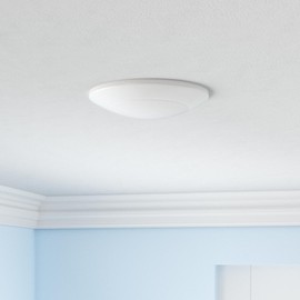 ECOELER 4 Inch LED Disk Light, Dimmable Flush Mount Ceiling Light, 10.5W 650Lm, 3000K Warm White, Aluminum Baffle Trim, Wet Location, ETL&Energy Star, 4Pack