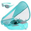 Mambobaby Float with Canopy and Tail New Upgraded Non-Inflatable Baby