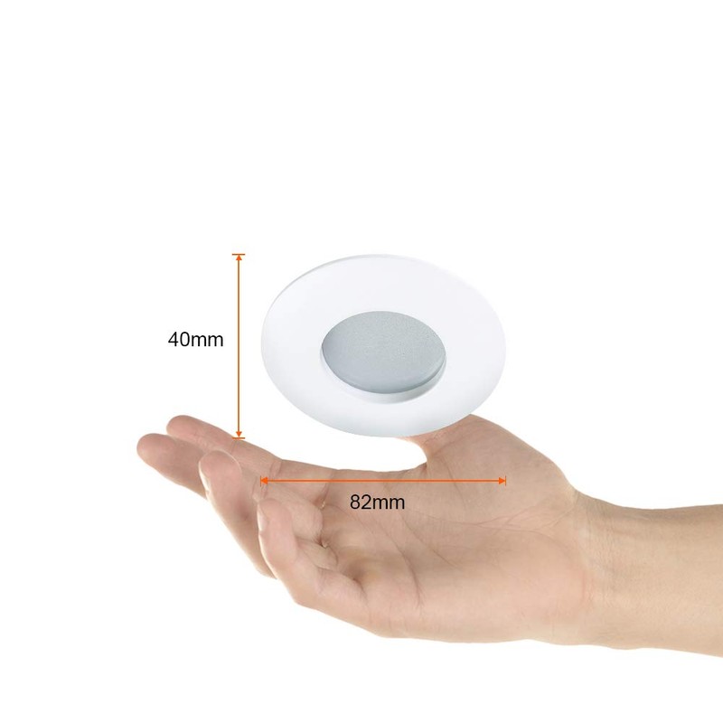 Tecnolite - Lámpara Downlight Empotrable a Prueba de Vapor, Potencia