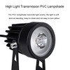 Solar-Powered Cast Aluminium Warm White LED Spotlight for Outdoor Garden