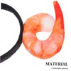 Healeved Realistic Shrimp Shaped Hairband Creative Food Headband Fun Animal