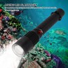 Professional Diving Flashlight with Magnetic Key Switch 3 Modes Super