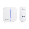 Byron Wireless Portable Doorbell Set, Touch Free Door Push, Wave