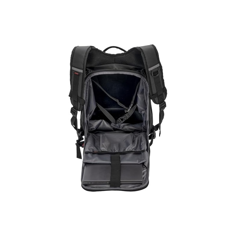 LS2 Shield Motorcycle Backpack 25L (up to 50L) Black