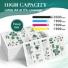Emojink Remanufactured for 802XL Ink Cartridges for Epson Printer