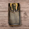 Leather Phone Belt Holster Handmade in Mexico Cowboy Jesus Virgin