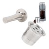 Refillable Coffee Pod, Stainless Steel Reusable Coffee Pod 3 Hole